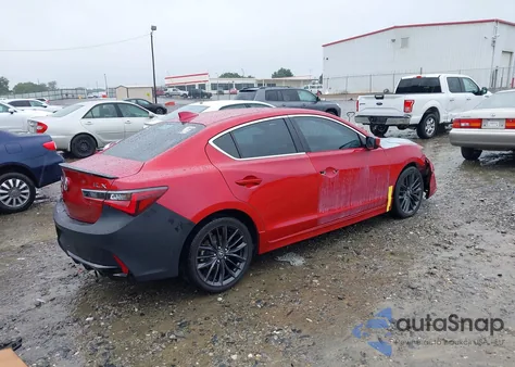 2021 Acura Ilx Premium A-Spec Packages/Technology A-Spec Packages from USA, damaged, VIN 19UDE2F81MA004734